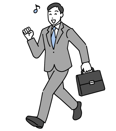 歩くイメージ
